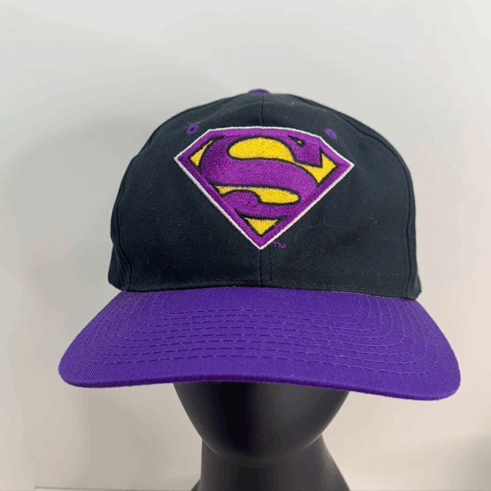 Vtg Los Angeles Lakers Shaq Superman Hat O'Neal #34 Special Edition
